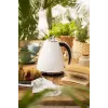 Adler AD 1343 bollitore elettrico, 1,5 l, 1850 W, acciaio inossidabile, Strix, bianco