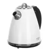Adler AD 1343 bollitore elettrico, 1,5 l, 1850 W, acciaio inossidabile, Strix, bianco