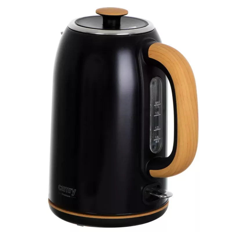 Bollitore elettrico Adler 1,7 L 2200 W nero