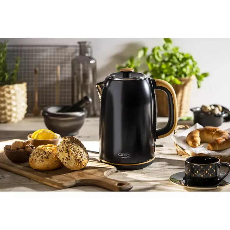 Bollitore elettrico Adler 1,7 L 2200 W nero