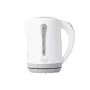 Bollitore elettrico Adler AD 1244 — 2,5 L, 2200 W, bianco, resistenza nascosta