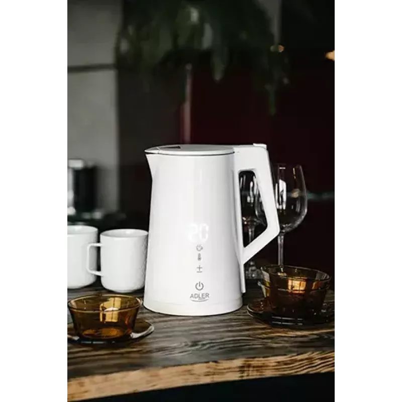 Bollitore elettrico Adler 1,7 l 1850 W bianco