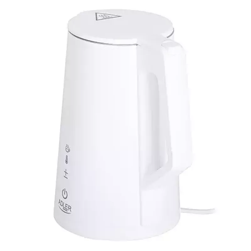 Bollitore elettrico Adler 1,7 l 1850 W bianco