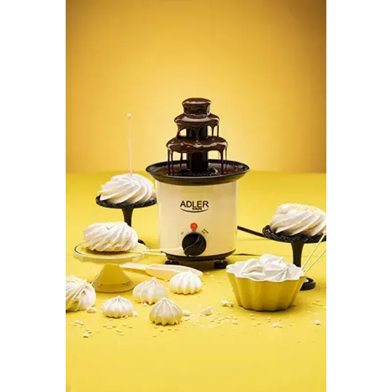 Fontana di cioccolato Adler AD 4487 nero marrone bianco 30 W