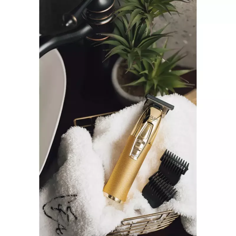 Rifinitore per barba Adler AD 2836G batteria 0,9 6 mm oro