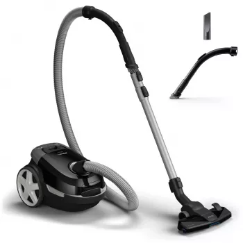 Aspirapolvere a traino Philips serie 3000 XD3112/09 — 900 W, 3 L sacchetto, filtro HEPA, raggio d'azione 9 m, spazzola TriActive