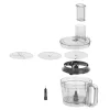 Adler AD 4224 robot da cucina, 1000 W, ciotola da 2 l, 7 velocità, bianco