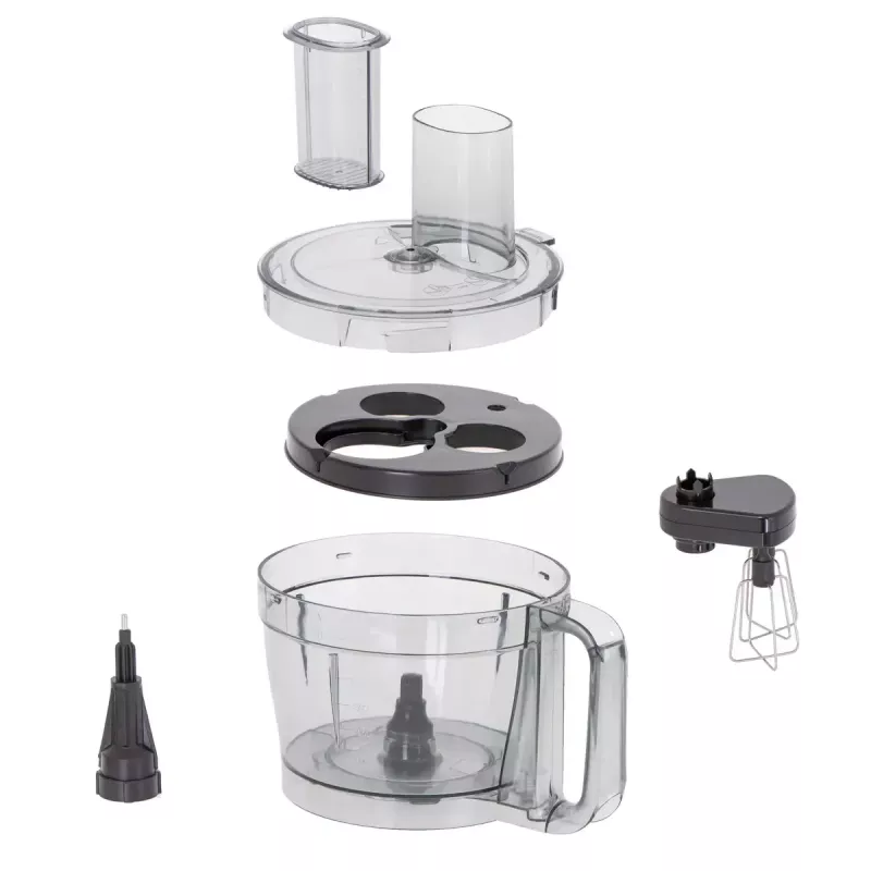 Adler AD 4224 robot da cucina, 1000 W, ciotola da 2 l, 7 velocità, bianco
