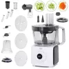 Adler AD 4224 robot da cucina, 1000 W, ciotola da 2 l, 7 velocità, bianco