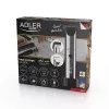 Adler AD 2834 tagliacapelli, da 3 mm a 1,2 cm, 4 pettini, LCD, argento