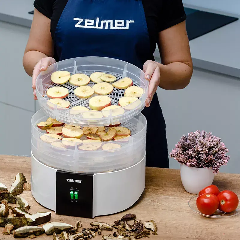 Essiccatore per alimenti Zelmer ZFD1010 520 W nero bianco plastica 30 cm