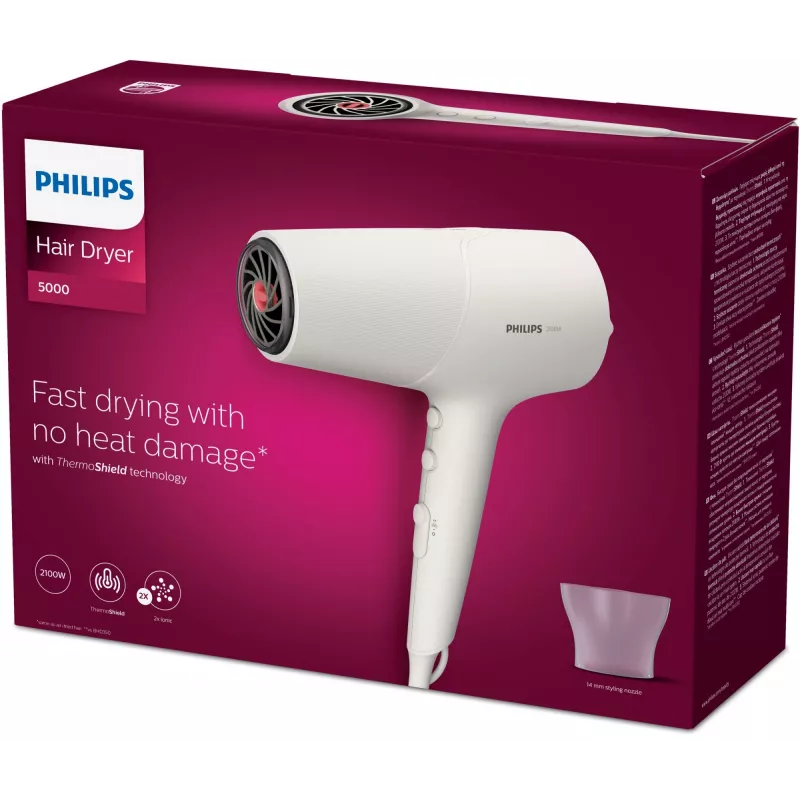 Asciugacapelli Philips serie 5000 BHD501/00 2100 W
