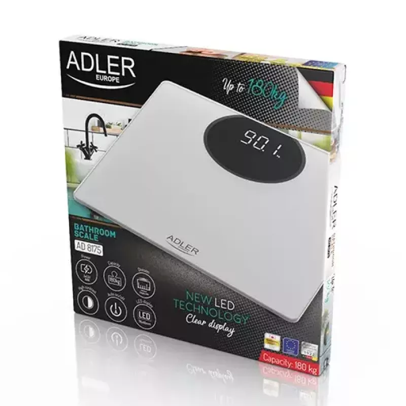 Bilancia pesapersone elettronica Adler AD 8175