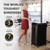 Distruggidocumenti Fellowes AutoMax 600M taglio micro 60 dB 23 cm nero
