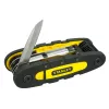 Multitool STANLEY 14 in 1 pieghevole con blocco, nero/giallo, 14 funzioni