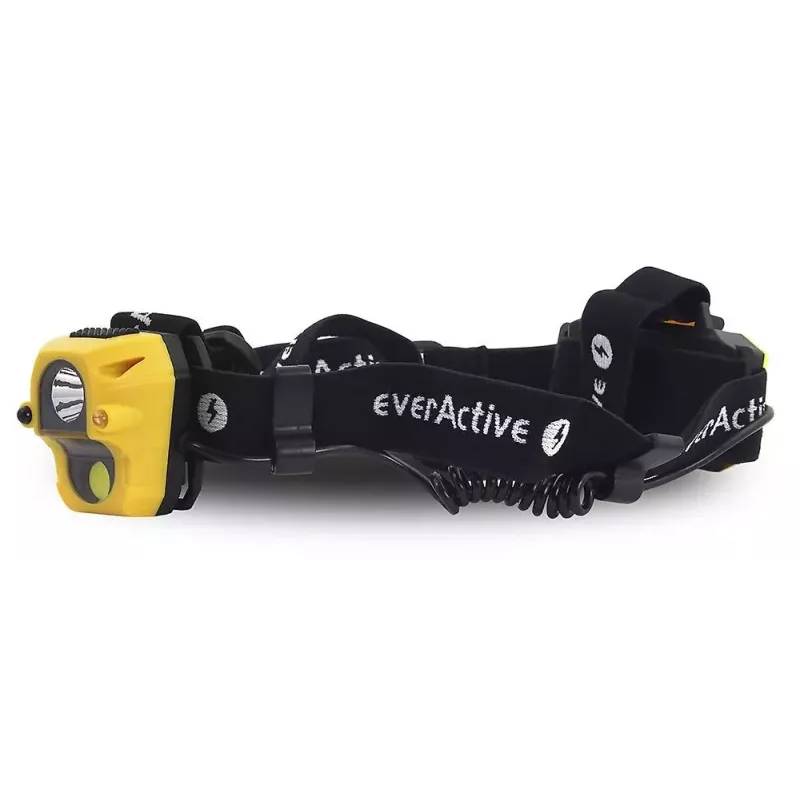 Torcia frontale Everactive HL250 LED 3W gialla