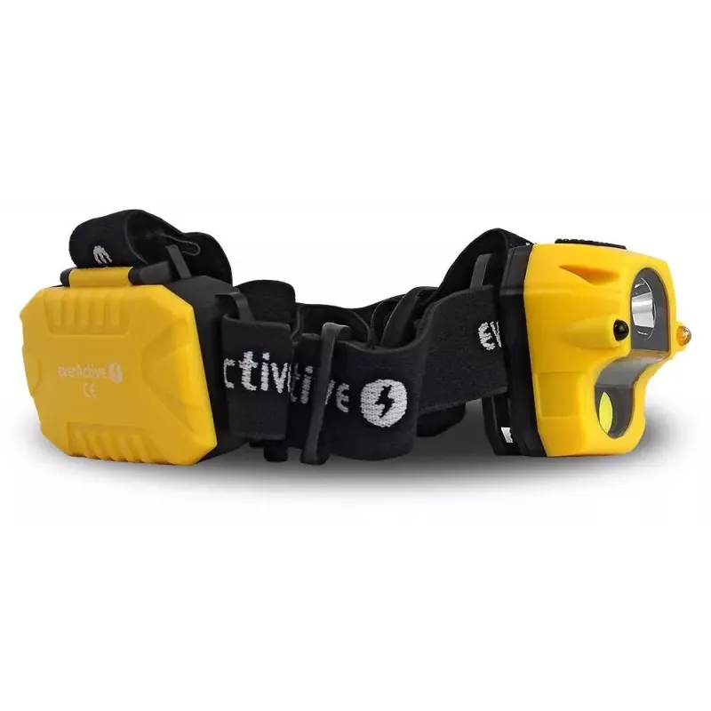 Torcia frontale Everactive HL250 LED 3W gialla