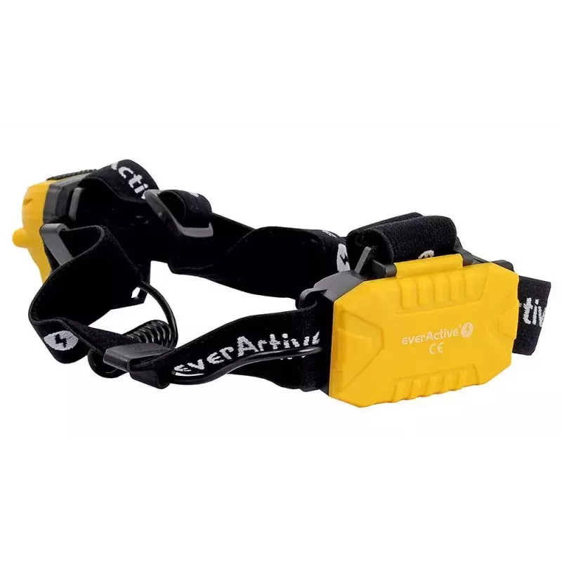 Torcia frontale Everactive HL250 LED 3W gialla