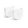 Philips Hue modulo interruttore a parete confezione da 2, senza fili, bianco, IP20, plastica, IP20, III