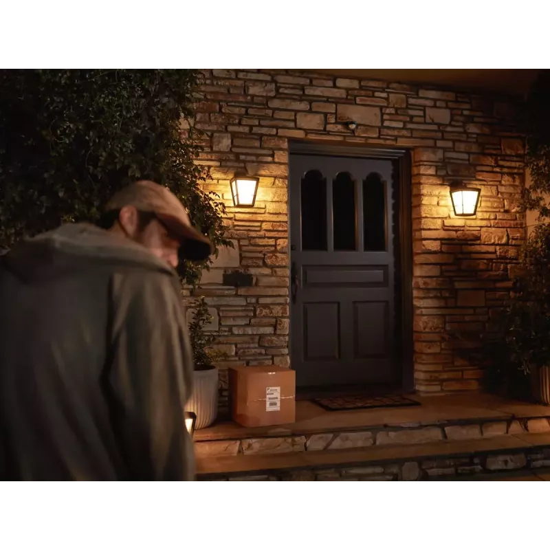 Philips Hue sensore di movimento per esterni, ZigBee, nero, 929003067401