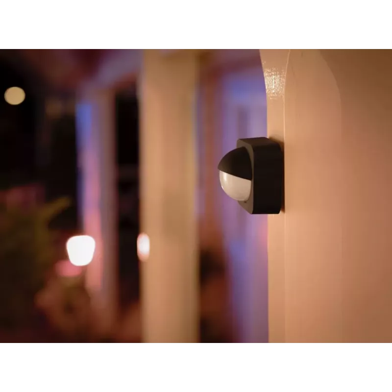 Philips Hue sensore di movimento per esterni, ZigBee, nero, 929003067401