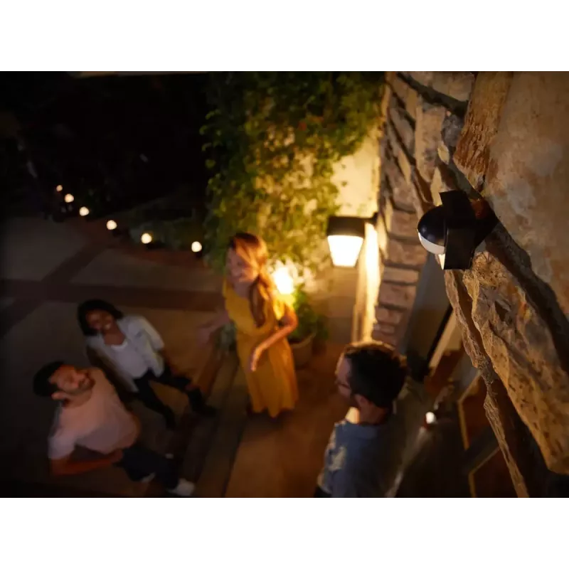 Philips Hue sensore di movimento per esterni, ZigBee, nero, 929003067401