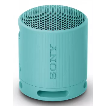 Sony SRS-XB100 - Altoparlante Bluetooth portatile senza fili, robusto IP67 impermeabile e antipolvere, 16 ore di batteria, ecologico, outdoor e viaggio in blu