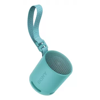 Sony SRS-XB100 - Altoparlante Bluetooth portatile senza fili, robusto IP67 impermeabile e antipolvere, 16 ore di batteria, ecologico, outdoor e viaggio in blu