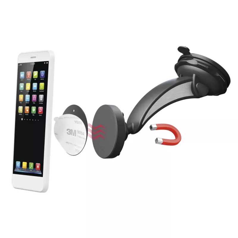 Supporto passivo Hama Magnet 00201512 nero per cellulare/smartphone