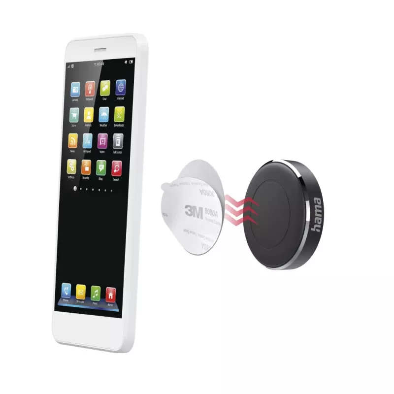 Supporto passivo Hama Magnet 00201518 nero cellulare smartphone