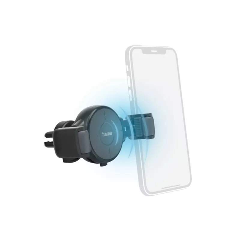 Hama FC10 Flex-Set smartphone antracite accendisigari ricarica wireless ricarica rapida auto