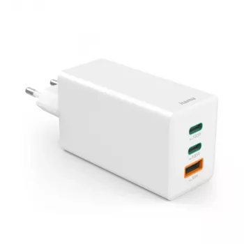 Hama 00201997 caricabatterie mobile laptop, smartphone, tablet bianco AC ricarica rapida per interni