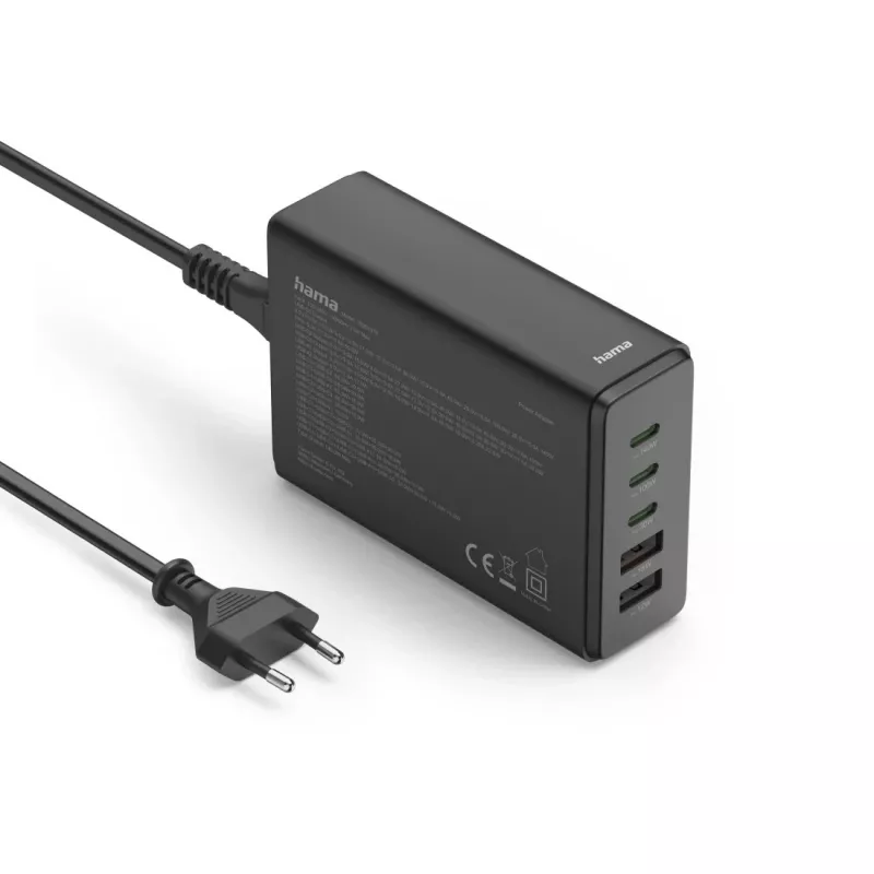 Hama 00201978 caricabatterie per dispositivi mobili laptop, powerbank, smartphone, tablet nero AC ricarica rapida per interni