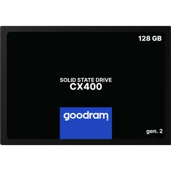 SSD SATA III 2,5 pollici GOODRAM SSDPR-CX400-128-G2 — 128 GB, 550/460 MB/s, 3D TLC NAND