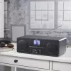 Hama DIR1570CBT lettore CD portatile nero, grigio