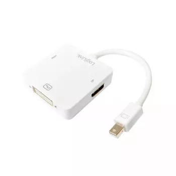 Adattatore cavo video LogiLink CV0045A 0,15 m bianco