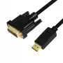 Adattatore cavo video LogiLink CV0130 1 m DisplayPort DVI nero