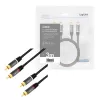 Cavo audio LogiLink CA1206 3 m 2xCinch maschio nero