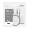 Cavo audio LogiLink CA1206 3 m 2xCinch maschio nero