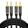 Cavo audio LogiLink CA1211 5 m 2x banana nero