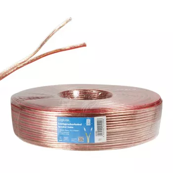 Cavo audio LogiLink CA1082 100 m trasparente