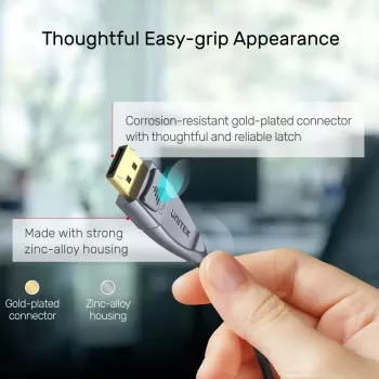 Cavo DisplayPort UNITEK C1617GY 15 m
