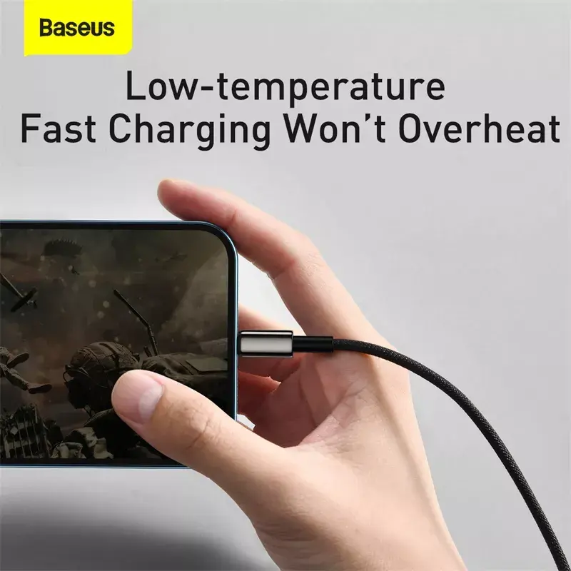 Cavo USB 3-in-1 Baseus Tungsten Gold CAMLTWJ-01