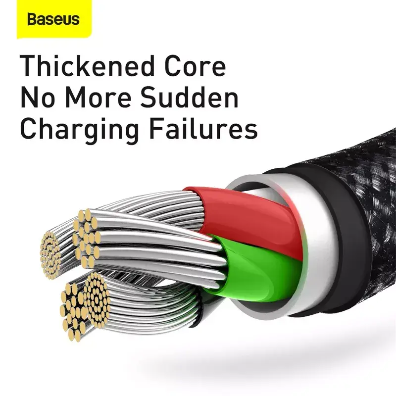 Cavo USB 3-in-1 Baseus Tungsten Gold CAMLTWJ-01