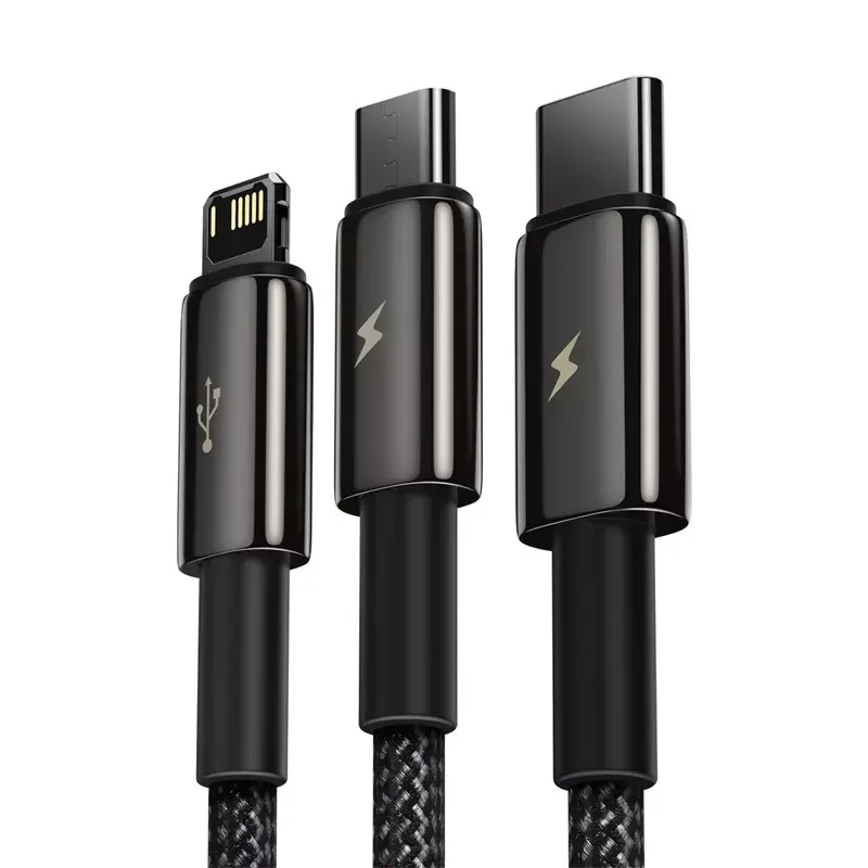 Cavo USB 3-in-1 Baseus Tungsten Gold CAMLTWJ-01