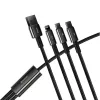 Cavo USB 3-in-1 Baseus Tungsten Gold CAMLTWJ-01