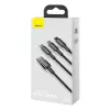 Cavo USB 3-in-1 Baseus Tungsten Gold CAMLTWJ-01