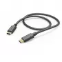 Cavo di ricarica Hama, USB-C - USB-C, 1 m, nero