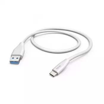 Cavo USB Hama 00201596 USB 2.0 1,5 m USB A USB C bianco