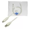 LogiLink CU0160 cavo USB 2.0 da USB-C a USB-B, 1 m, grigio